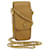 CHANEL Turn Lock Chain pochette Shoulder Bag Caviar Skin Beige CC Auth bs3784  ref.781627