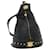 VERSACE Shoulder Bag Leather Black Auth bs3724  ref.781647