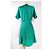 Vestido Sessun Menthol Stripe de viscosa Verde - vista 4