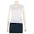 Hermès Hermes Klassisches weißes T-Shirt XS Baumwolle  ref.781926