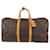 Louis Vuitton Brown Monogram Keepall 55 Cloth  ref.781971