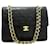 Chanel Double flap Black Leather  ref.782297