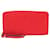 Louis Vuitton Zippy Wallet Red Cloth  ref.782484
