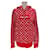 Louis Vuitton Camisolas Vermelho Algodão  ref.782568