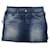 Minissaia jeans Dolce & Gabbana 36 (24) Denim azul Algodão  ref.782783