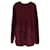 Sandro sweater Dark red Wool  ref.782971