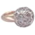 Pomellato ring, "Harem", gold and rock crystal. Pink gold  ref.783479