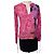 ANTIK BATIK BARROCO BLUSA FRAMBUESA ALGODÓN SÁBANA T 34/36 Rosa
