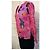 ANTIK BATIK BARROCO BLUSA FRAMBUESA ALGODÓN SÁBANA T 34/36 Rosa - vista 5