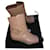 Chanel Ankle Boots Black Beige Leather  ref.783536