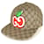 Cappellino Gucci GG Monogram Supreme Apple Multicolore Tela  ref.783742