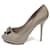 Dior Talons Cuir vernis Taupe  ref.783753