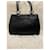 Sac à main Yves Saint Laurent en cuir bleu marine motif arabesque  - vue 2