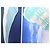 Hermès HERMES VENT PORTANT SCIARPA YANNICK MANIER CARRE 90 SETA SCIARPA IN SETA BLU - vista 5