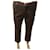 Armani Jeans brown jeans Dark brown Denim  ref.785470