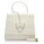 Loewe Barcelona-Handtasche aus Leder Weiß  ref.785582