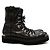 Louis Vuitton Botas Outland con cordones y monograma esmaltado Negro - vista 7