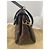 Borsa Louis Vuitton Georges MM Monogram Marrone - vista 3