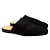 Hermès Pantofole in pelle scamosciata nera Nero