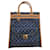 Louis VUITTON - Modello Shopper piatto Blu Tela  ref.786103