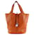 Hermès Picotin Lock Orange Leder  ref.786581