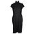 Shanghai Tang Vestido Cheongsam De Seda Negro