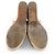 Chloé Sandali con zeppa espadrillas in pelle scamosciata marrone chiaro Chloe - vista 5