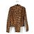 Vionnet Leopard Kalbslederjacke Mehrfarben - Ansicht 2