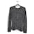 Christian Dior Black & White Knitted Wool Cardigan With Back Buttons Multiple colors  ref.787048