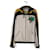 Gucci Chaqueta de chándal con capucha "Privilegium Perpetuum" de algodón beige/negro/mostaza Multicolor Poliéster  ref.787053