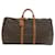 Louis Vuitton Keepall 60 Brown Cloth  ref.787232