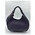 Bottega Veneta Borsa Hobo Media Viola Intrecciato - vista 4