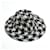 Chanel 23P HOUNDSTOOTH L BLACK WHITE NEW Tweed  ref.787589