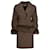 Tailleur jupe Valentino en laine bouclée marron et marron  ref.788406