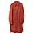 Trench-coat Boss by Hugo Boss en laine rouge  ref.788444
