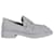 Gianvito Rossi Harris Loafers in Grey Suede  ref.788464