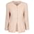 Valentino Pale Pink Wool Jacket Cotton  ref.788493