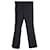 Pantalones acampanados de sastre Gucci en lana negra Negro  ref.788553