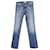 Saint Laurent YSL Bootcut-Denim-Jeans aus blauer Baumwolle  ref.788560