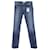Saint Laurent YSL Bootcut-Denim-Jeans aus blauer Baumwolle  ref.788561