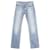 Jean Gucci Light Wash Straight Leg Denim en coton bleu clair  ref.788606