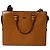 Hugo Boss Serviette Boss en Cuir Marron