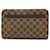 Louis Vuitton Pochette Kasai Brown Cloth  ref.788793