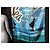 BURBERRY - Quadrato 90X90 CENTIMETRO - 100% soie Blu - vista 6