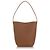 Bolso tote N/S Park marrón mediano de The Row