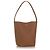 Bolso tote N/S Park marrón mediano de The Row - vista 2