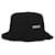 Versace Logo Bucket Hat Black Polyamide Nylon  ref.789780