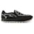 Prada Slip On Sneakers aus schwarzem Canvas mit Kristallverzierungen Leinwand  ref.789991