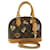 LOUIS VUITTON Monogram Lovelock Alma BB Bolso de mano M44368 LV Auth 35666 Monograma Lienzo  ref.790416