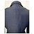 KENZO LIGHT STRUCTURED JACKET SATIN MOIREE 3 BUTTONS T 38 Navy blue - view 4